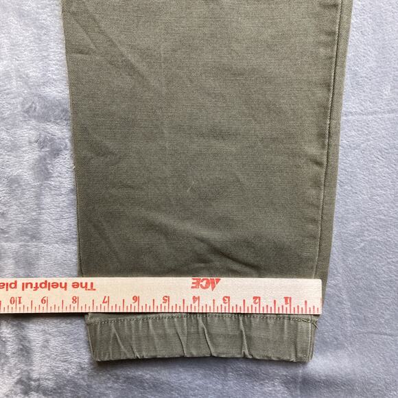 Air Walk Cargo Pants Men’s Size 2XL Green Elastic Waist Cuffed Pants Skater - Picture 6 of 11